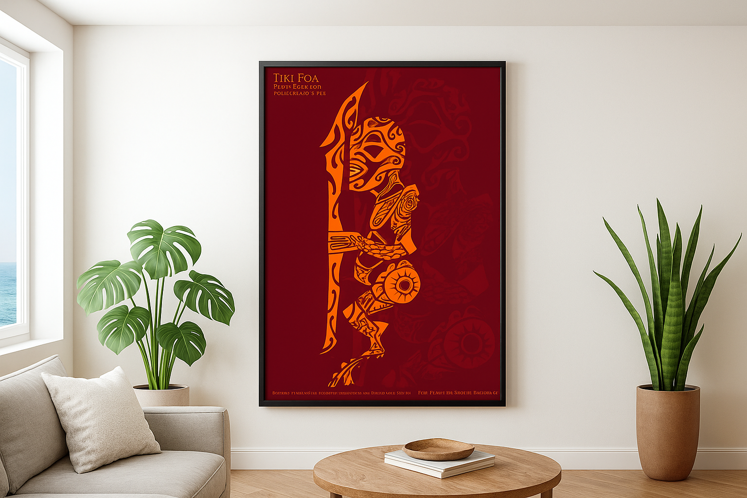 Tiki Toa - Printable (Downloadable PDF)